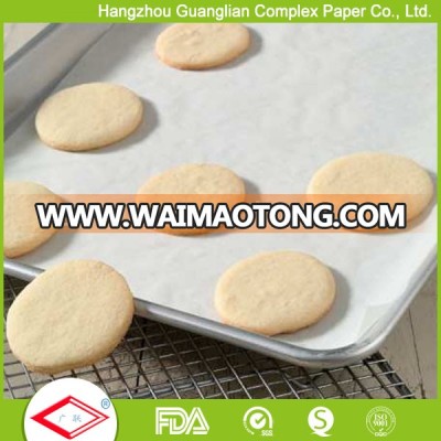 Non-stick Silicone Coated Baking Paper Sheets for Tray Lining