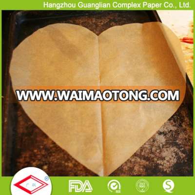 Heat Resistance Brown Greaseproof Baking Paper Sheets