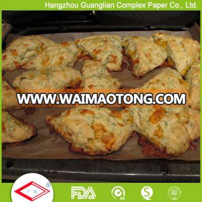 microwave safe heat resistance customized cooking paper sheets