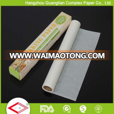 food grade anti-sticking silicone baking paper baking ware vegetable baking parchment