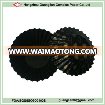 40GSM Food Grade Black Glassine Paper for Making Cake Cup